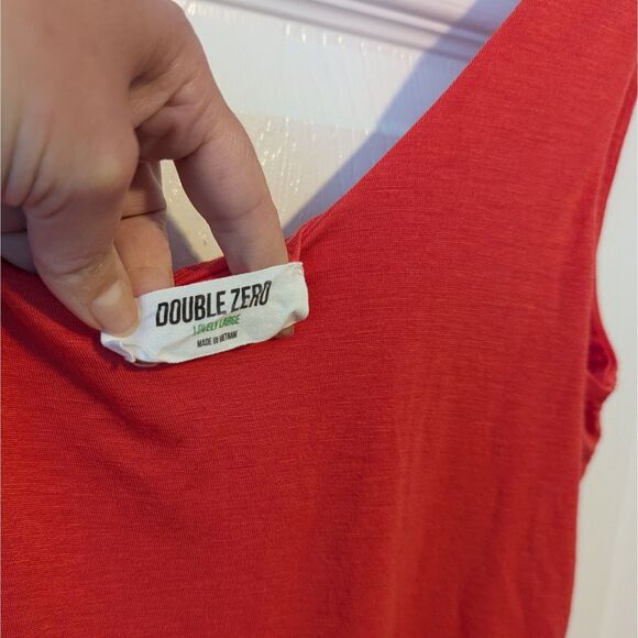 Double Zero Coral Tank Top | Women’s Large | Super Soft - Picture 2 of 5